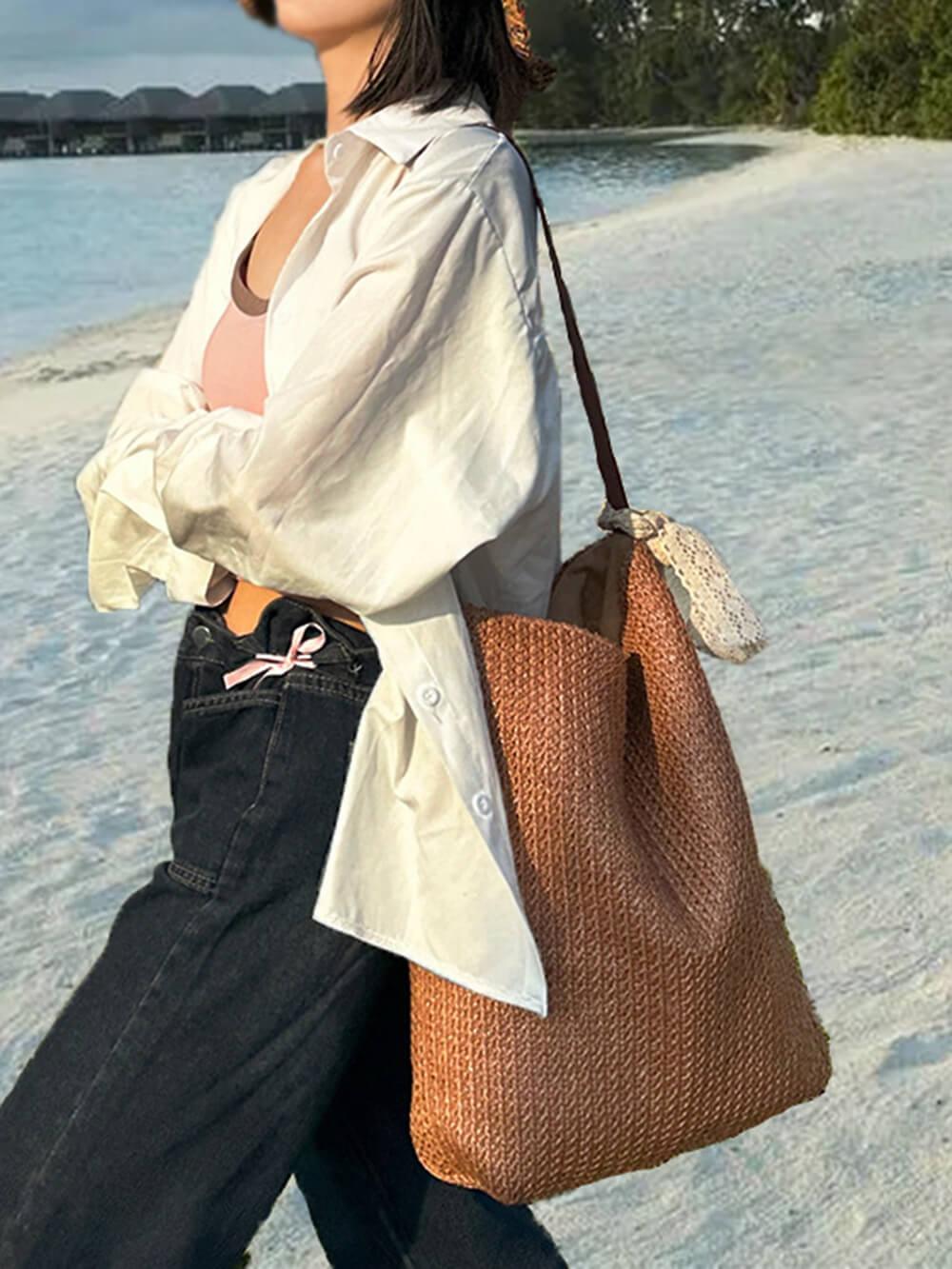 Bolsa Tote de Palma para Vacaciones