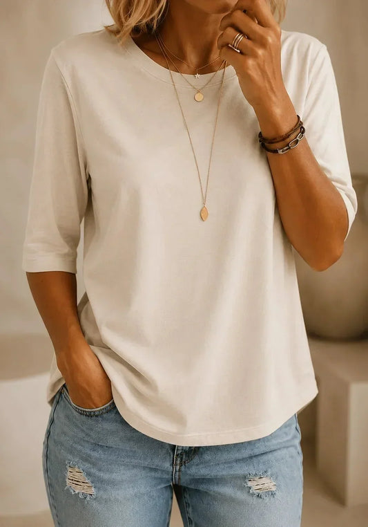 AMARA | CAMISETA ESENCIAL DE COMODIDAD