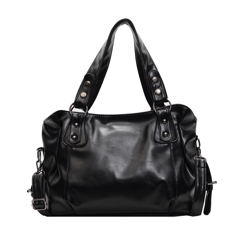 Bolsa Tote de Hombro Retro Casual