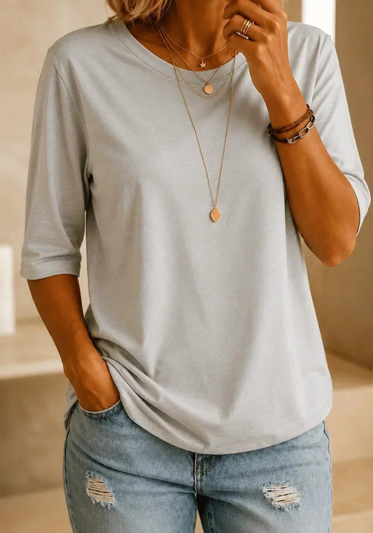 ELENA | CAMISETA ESENCIAL DE COMODIDAD