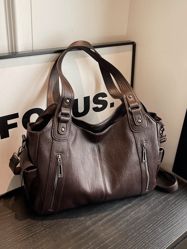 Bolsa Tote con Estoperoles de Gran Capacidad