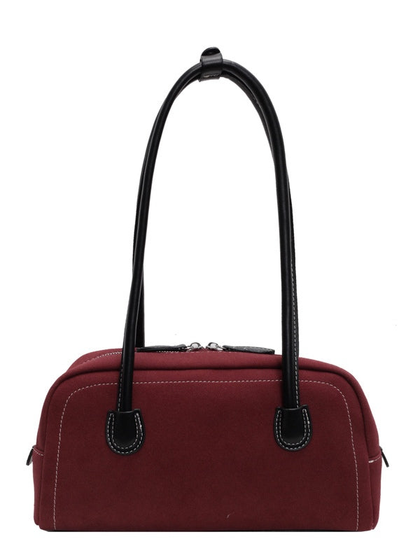 Bolsa de Hombro Retro Tipo Almohada