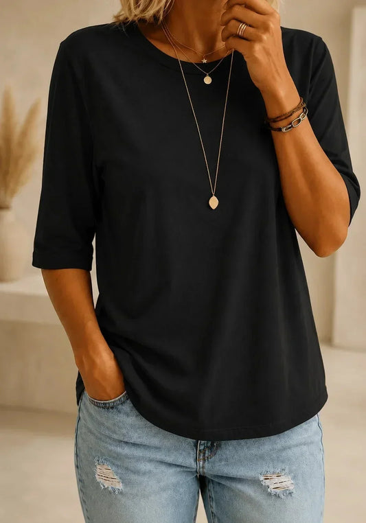 NOELLE | CAMISETA ESENCIAL DE COMODIDAD