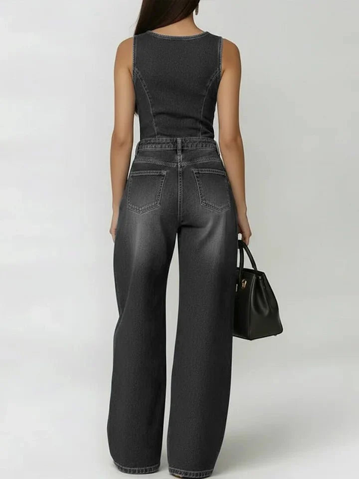 Anissa | Jumpsuit de Mezclilla Protagonista