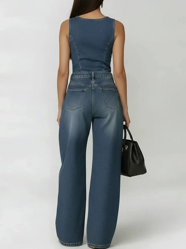 Anissa | Jumpsuit de Mezclilla Protagonista