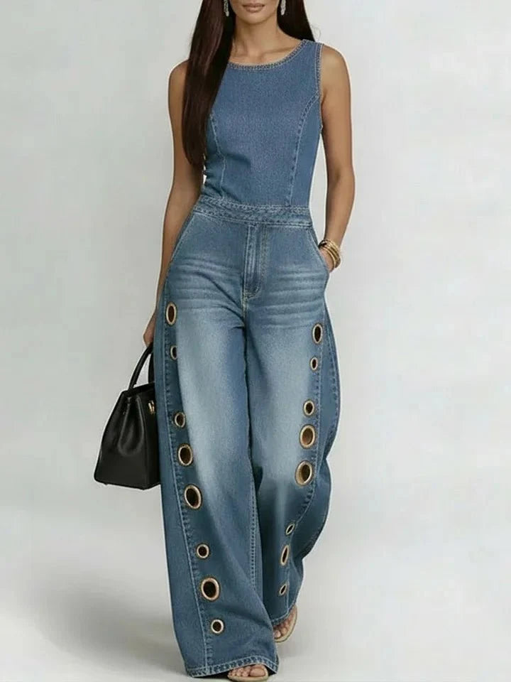 Anissa | Jumpsuit de Mezclilla Protagonista