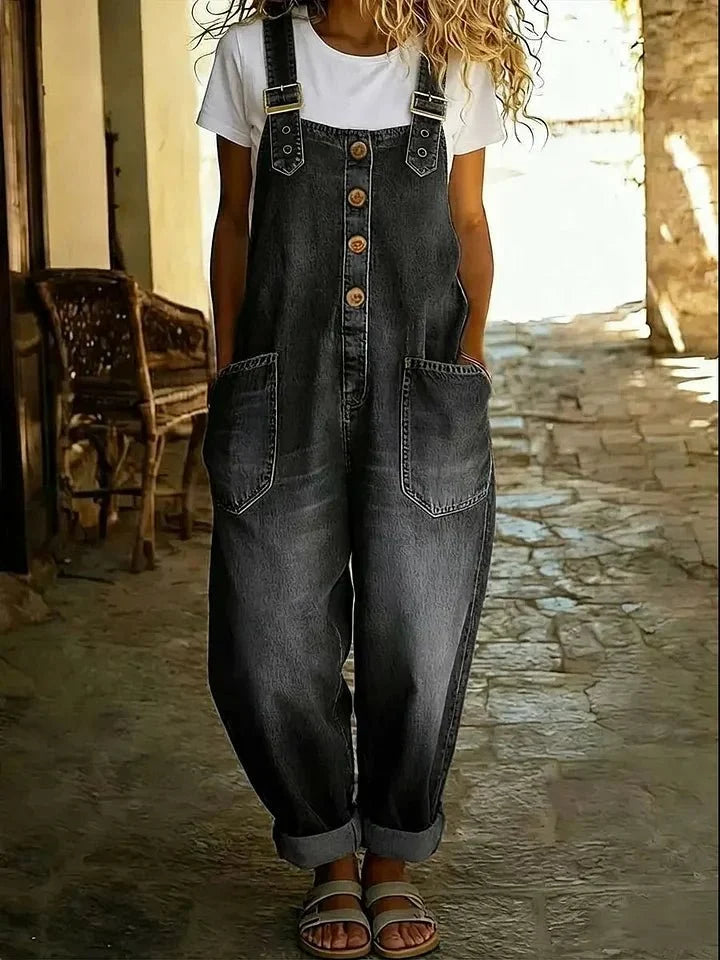 Sorella | Overol Jumpsuit de Mezclilla