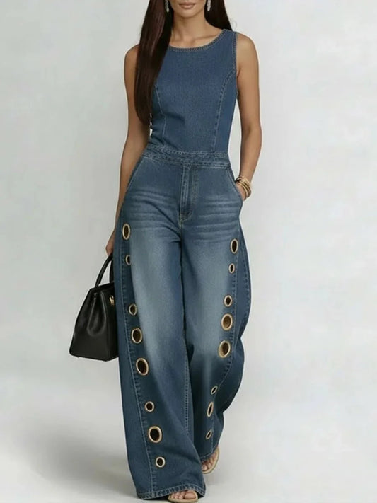 Anissa | Jumpsuit de Mezclilla Protagonista