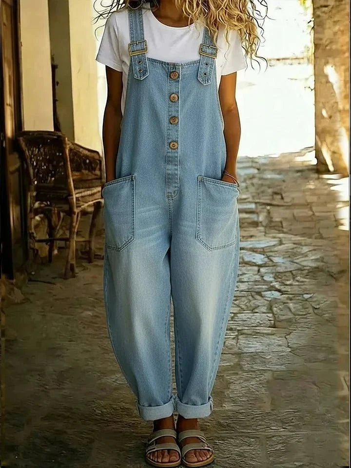 Sorella | Overol Jumpsuit de Mezclilla