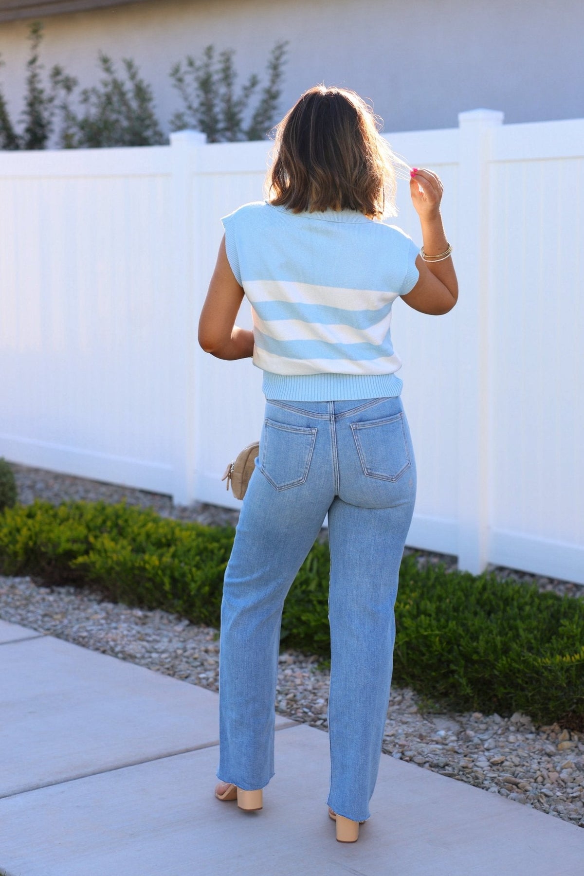 Dad Jeans Deslavados de Tiro Súper Alto